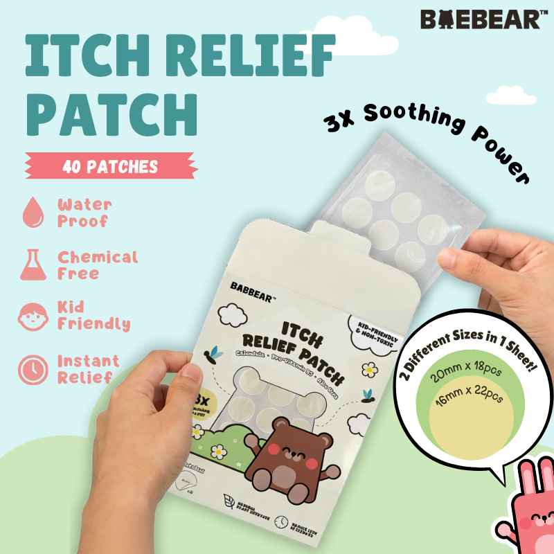Baebear Itch Relief Patch - 40 Patches
