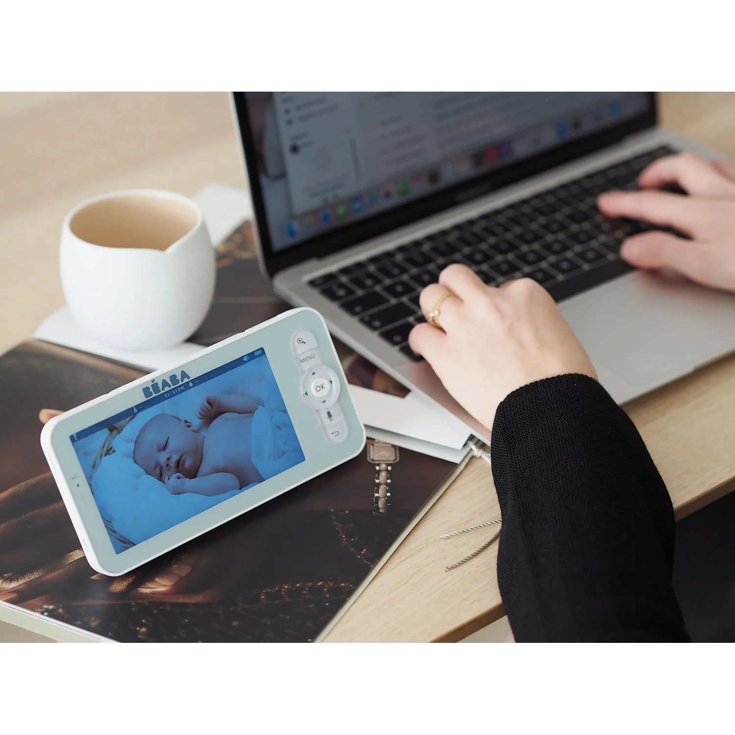 Beaba Video Baby Monitor Zen Premium + FREE GIFT