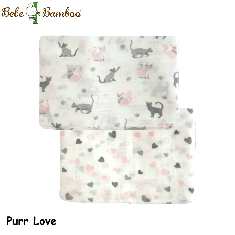 Bebe Bamboo 100% Bamboo Rayon Muslin Swaddles