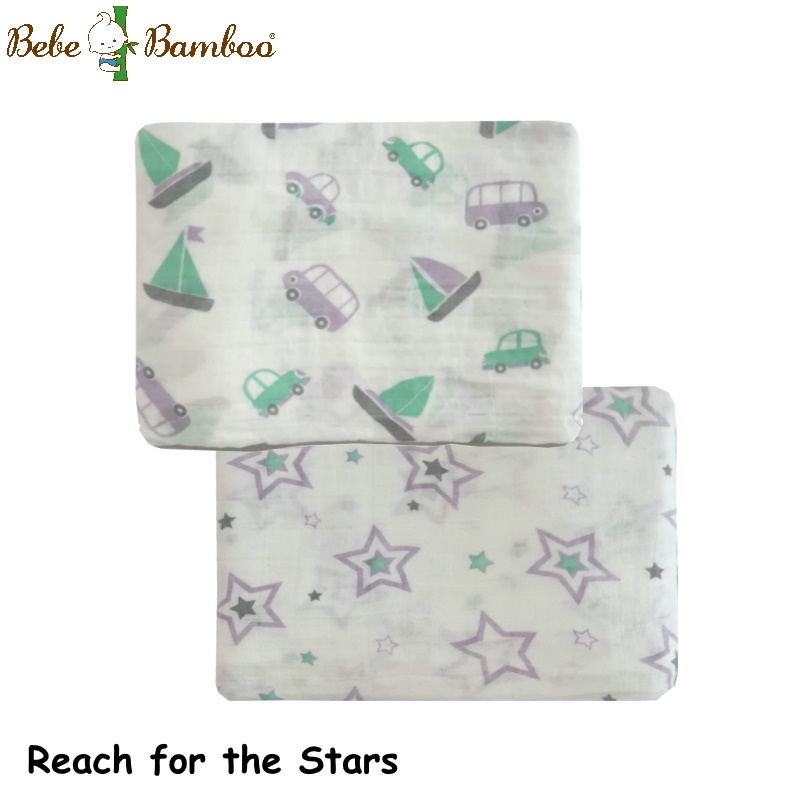 Bebe Bamboo 100% Bamboo Rayon Muslin Swaddles