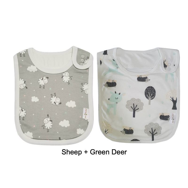 Bebe Bamboo Adjustable Bib (Bundle Of 2)
