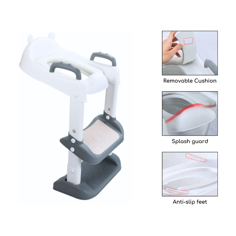 Bonbijou Foldable Potty Training Seat W/Ladder