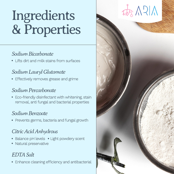 Aria Organic Plant-based Baby Bottle Cleanser