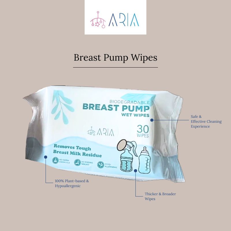 Aria Breast Pump Wipes