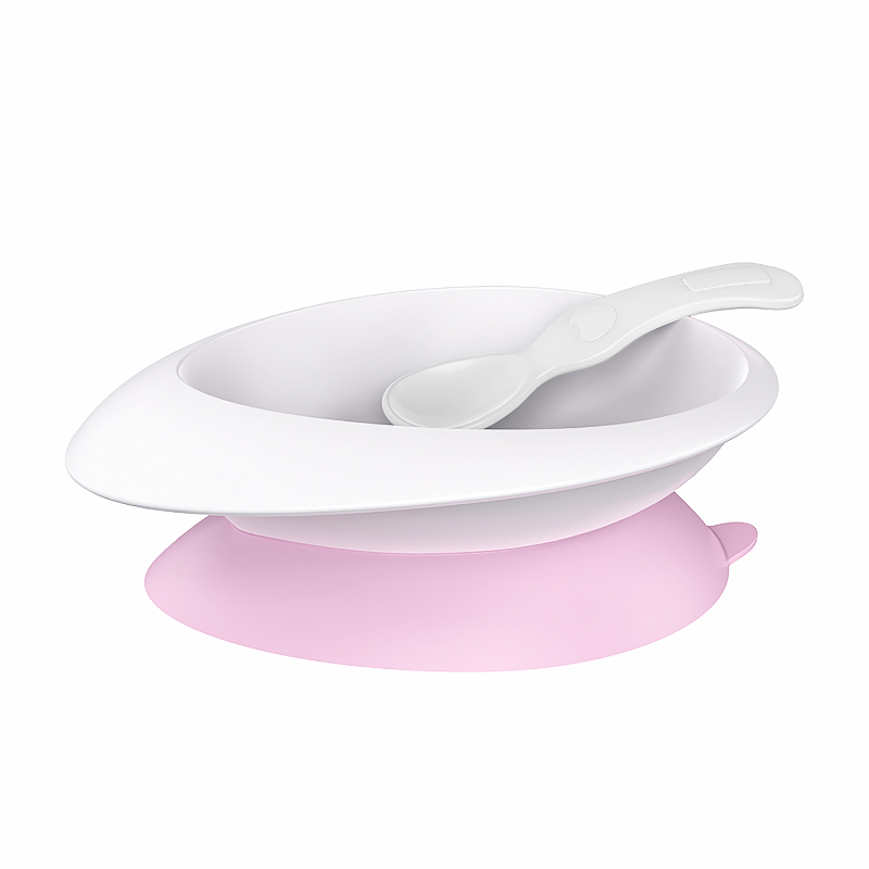 Lucky Baby Sroomy Suction Bowl With Spoon