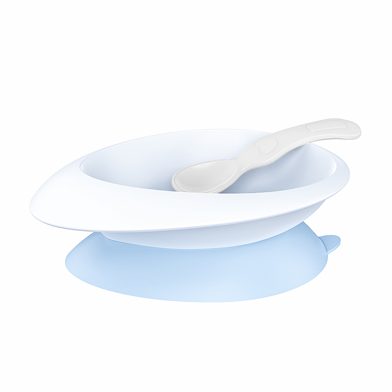 Lucky Baby Sroomy Suction Bowl With Spoon