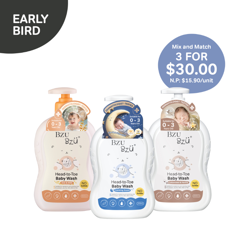 Mix & Match Bundle 3 For Bzu Bzu Head-To-Toe Wash