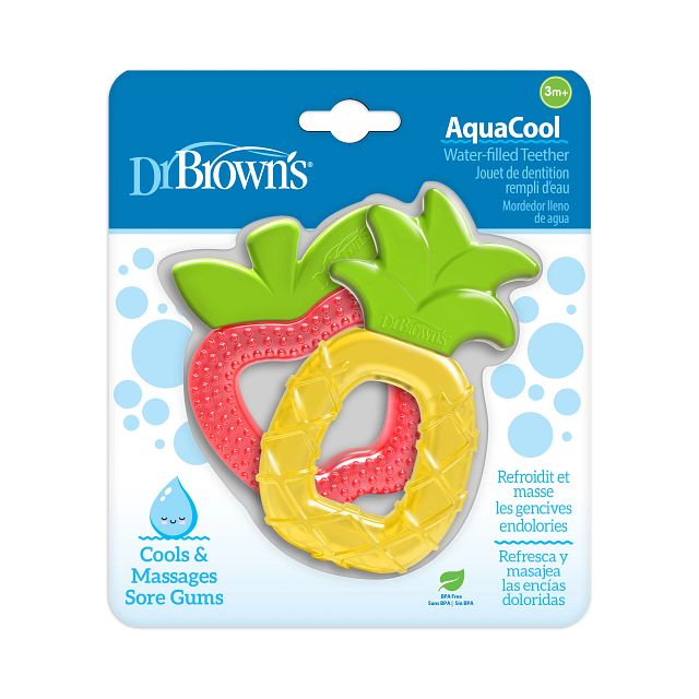 Dr Brown's AquaCool Water-Filled Teether, 2pcs