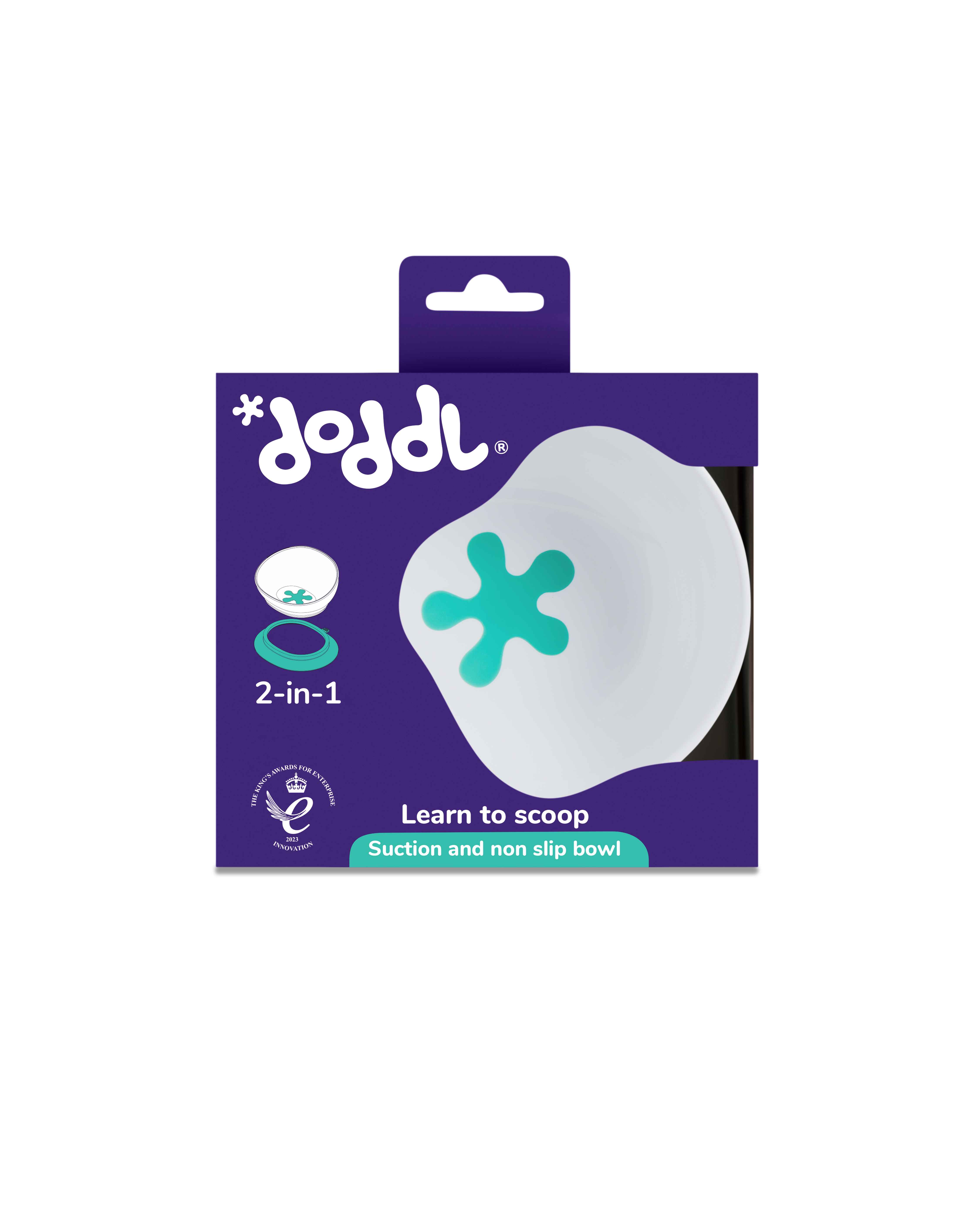 Doddl 2-in-1 Suction Bowl