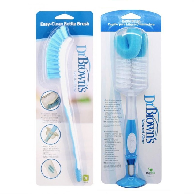 Dr Brown's Easy-clean Bottle Brush + Bottle Brush