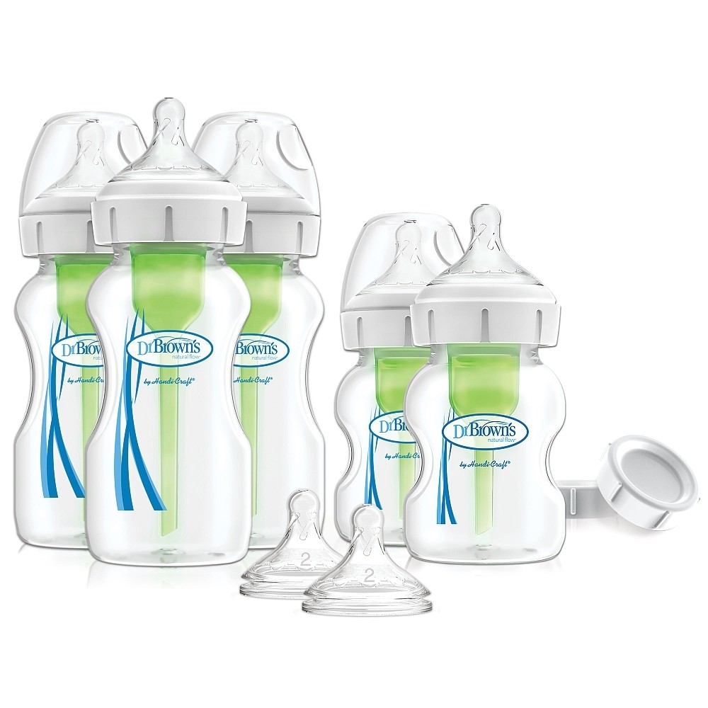 Dr Brown's "Options+" Newborn Feeding Set (Wide Neck)