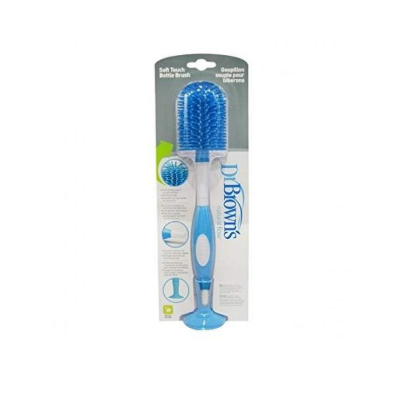 Dr Brown's Soft Touch Bottle Brush - (NON-METAL, NO SPONGE)