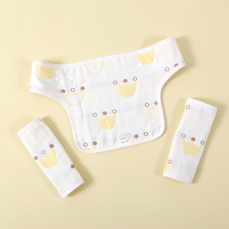 Mummykidz Drool Pad (6 Layer Muslin Gauze)