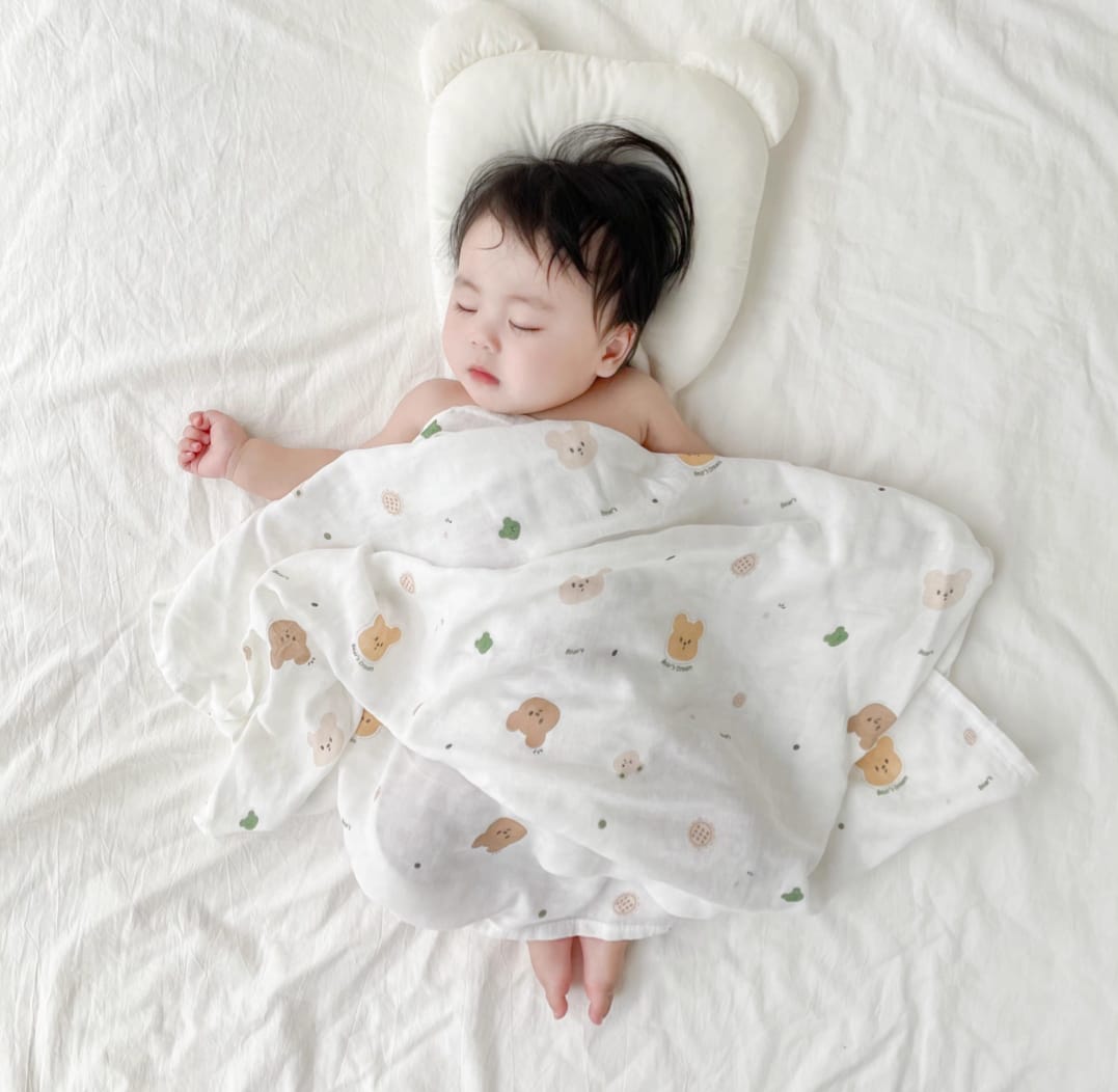 Emmanuel Baby Swaddle Blanket 100 Percent Muslin Cotton