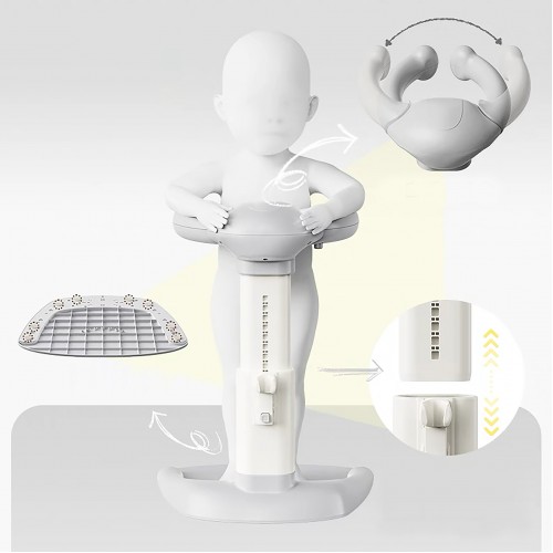 Lucky Baby Esi Shower A Revolutionary Shower Assistant - Classic Grey