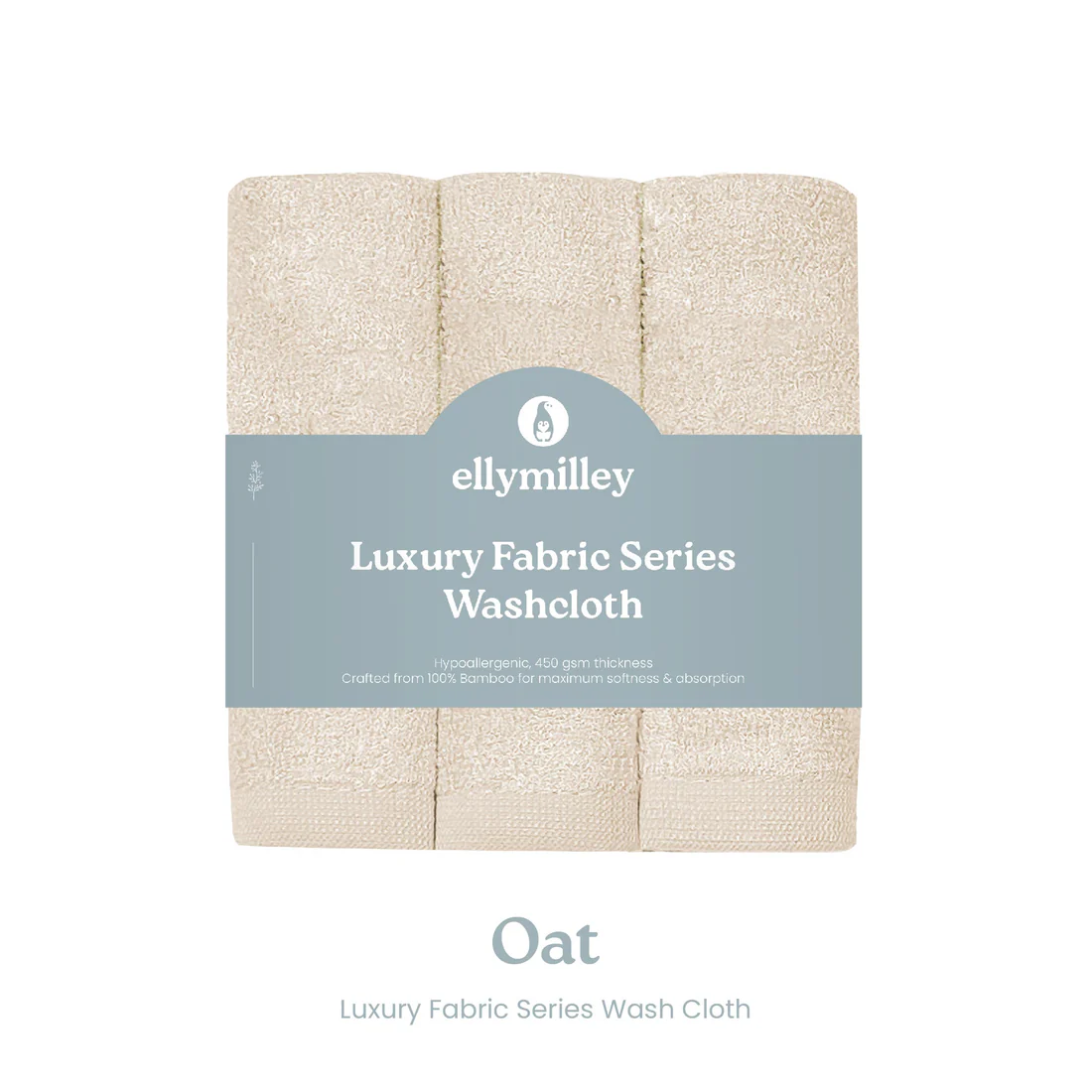 Elly Milley Wash Cloth (Bundle Of 3 Pieces)