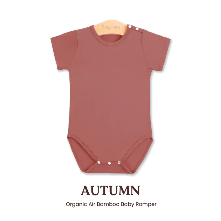 Elly Milley Signature Air Bamboo™ PlayKidz Souffle Romper - Autumn