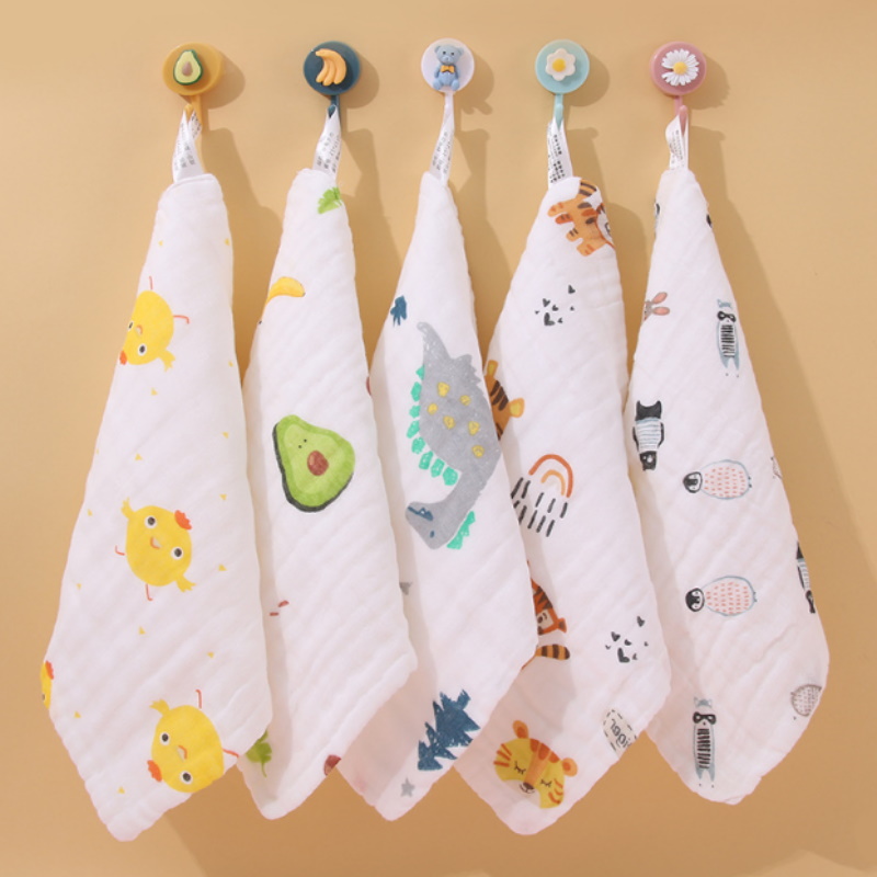Emmanuel Baby Bib Face Towel (Pack Of 5) 0-24M