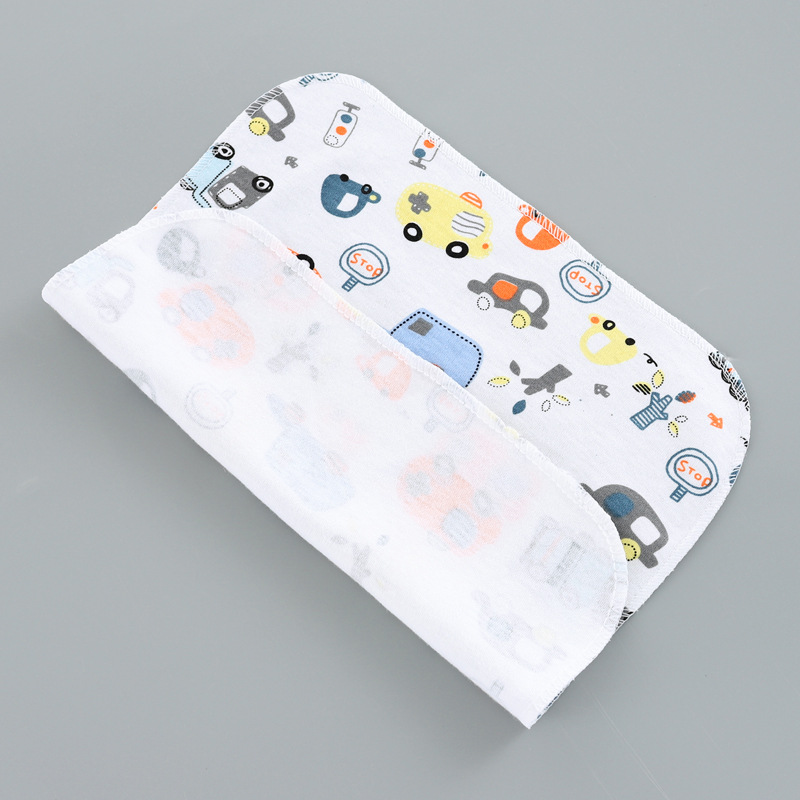 Emmanuel Baby 2-Layers Washcloth Bib Face (0-24M) - Pack Of 10