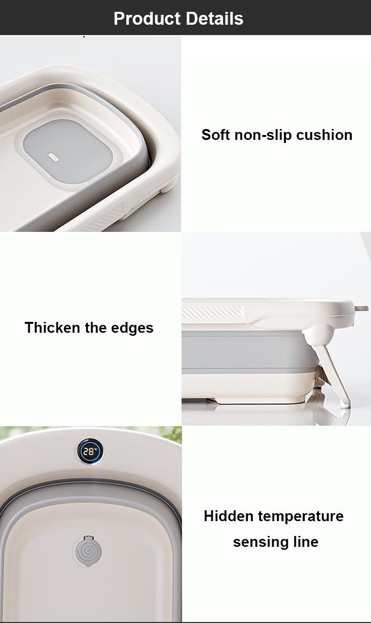 Emperor Baby Foldable Bath Tub With Bath Cushion
