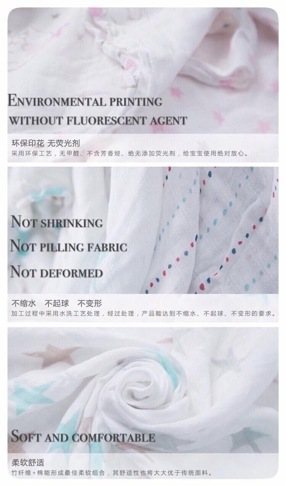 Emperor Baby Signature Bamboo Muslin