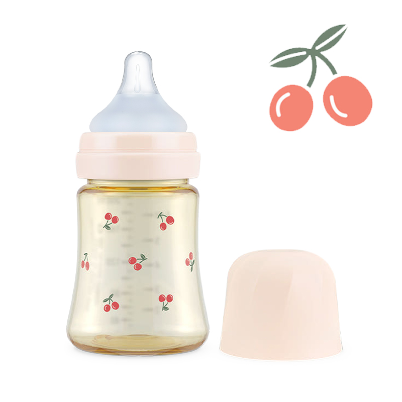 Grosmimi PPSU Feeding Bottle 200ml (With Stage 1 Teat)