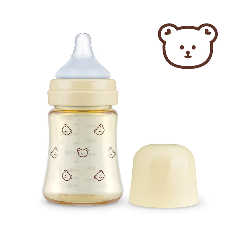 Grosmimi PPSU Feeding Bottle 200ml (With Stage 1 Teat)