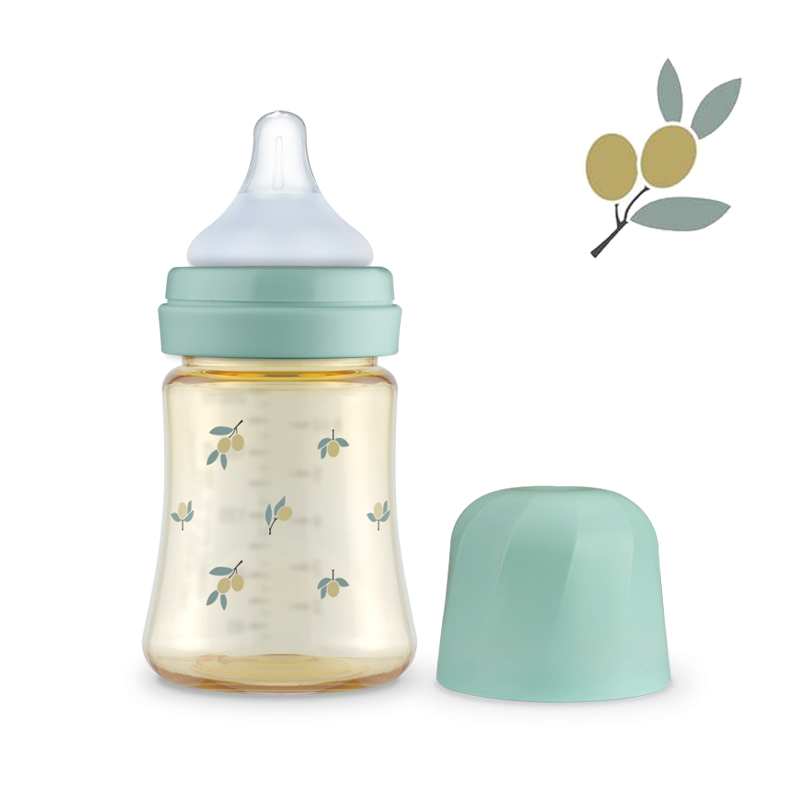 Grosmimi PPSU Feeding Bottle 200ml (With Stage 1 Teat)
