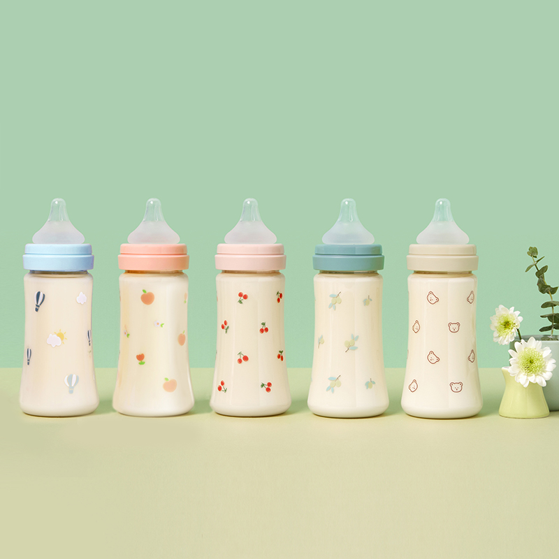Grosmimi PPSU Feeding Bottle 300ml (With Stage 2 Teat)