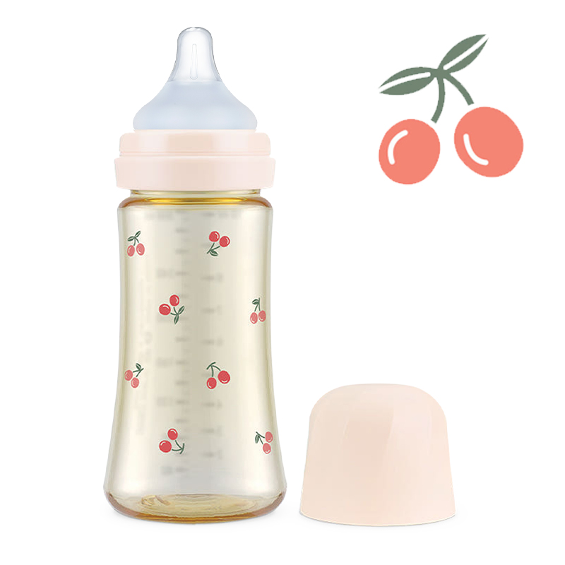 Grosmimi PPSU Feeding Bottle 300ml (With Stage 2 Teat)