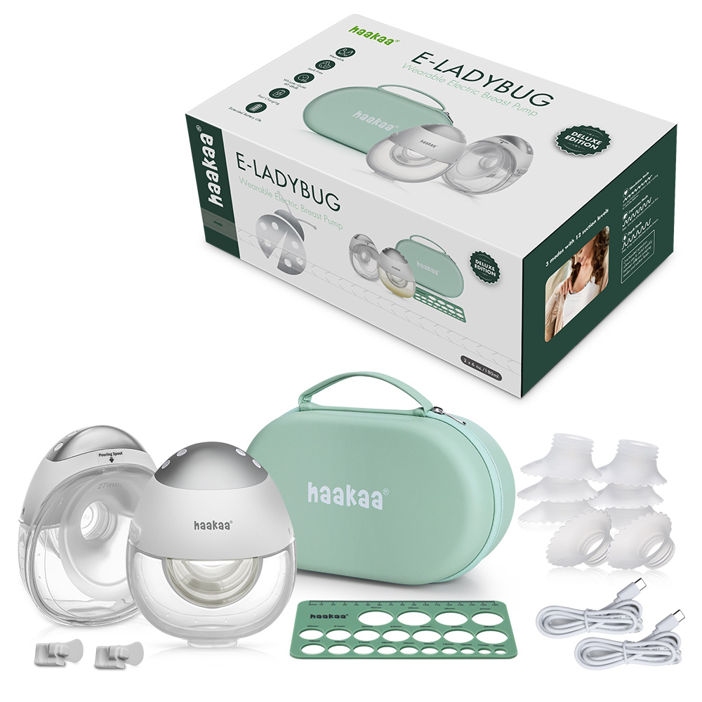 Haakaa E-Ladybug Wearable Breast Pump (Standard / Deluxe Edition)