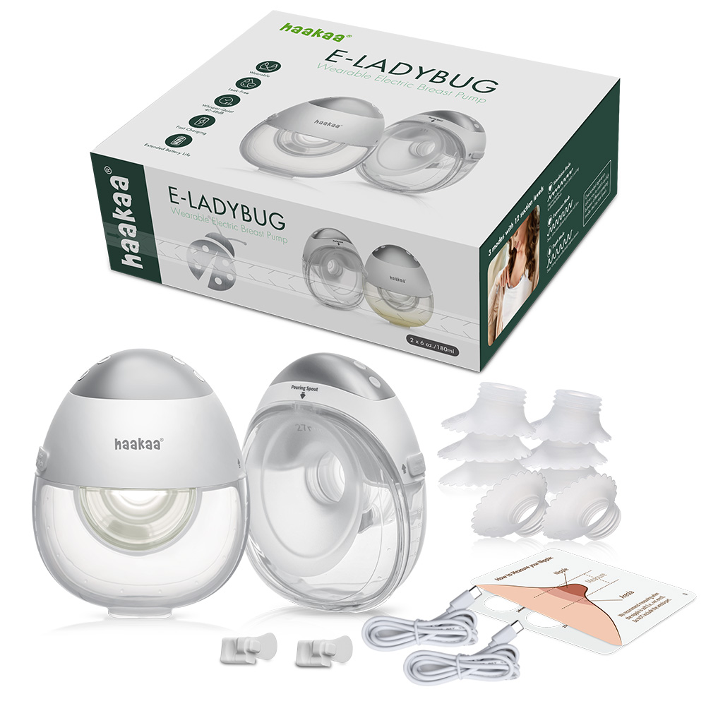 Haakaa E-Ladybug Wearable Breast Pump (Standard / Deluxe Edition)