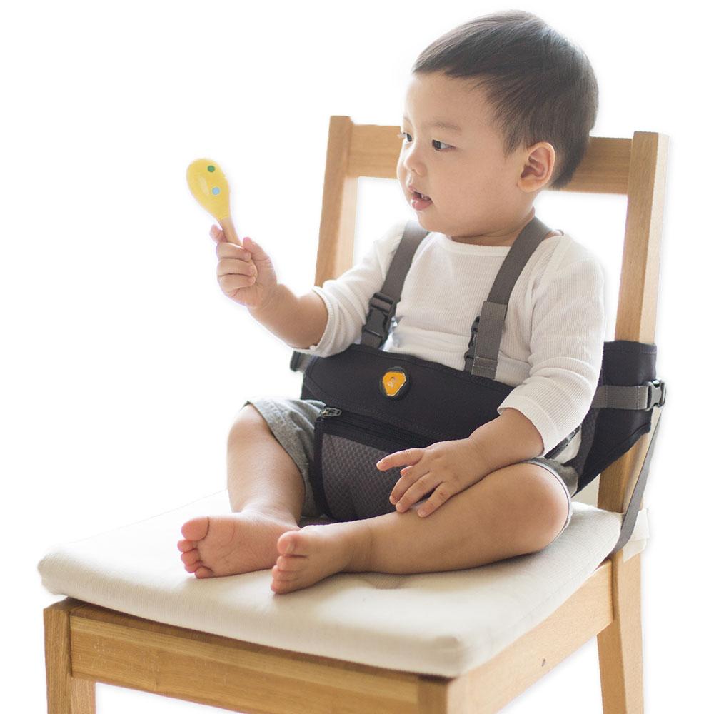 Hugpapa Dial-Fit BOA Technology 2 Way Baby Chair Booster With Harness Safety Strap