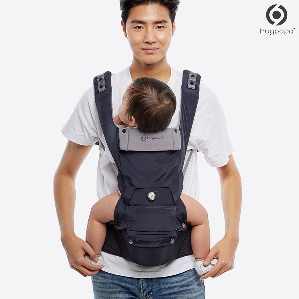 Hugpapa Dial-Fit BOA Technology 3-In-1 Hip Seat Baby Carrier With 1-year Warranty