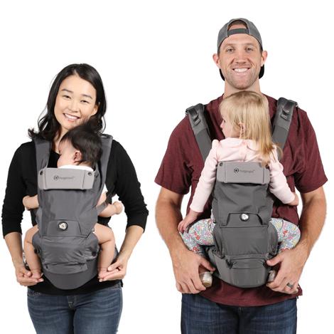 Hugpapa Dial-Fit BOA Technology 3-In-1 Hip Seat Baby Carrier With 1-year Warranty