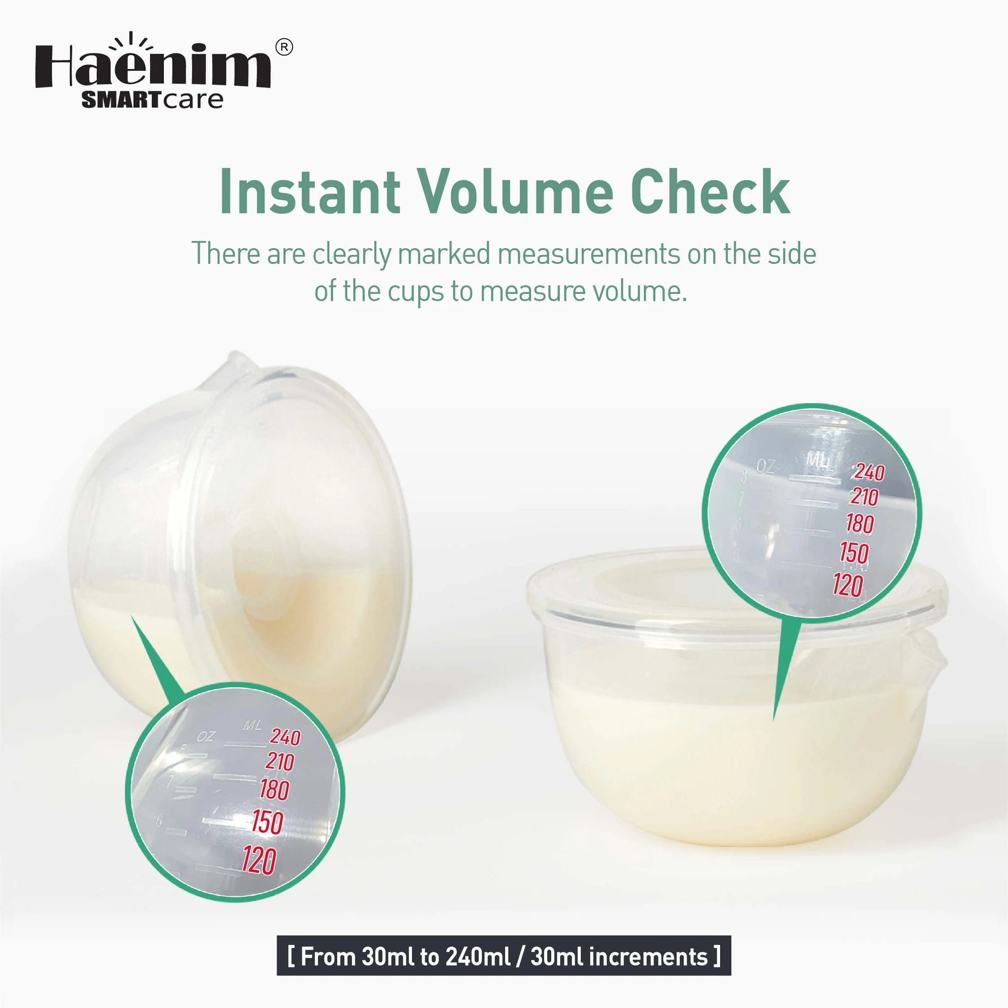 Haenim Handsfree Collection Cup (One Pair)