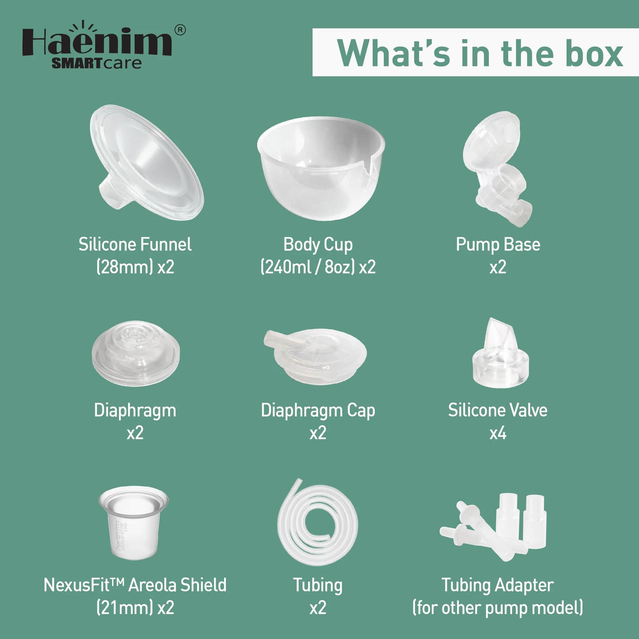 Haenim Handsfree Collection Cup (One Pair)