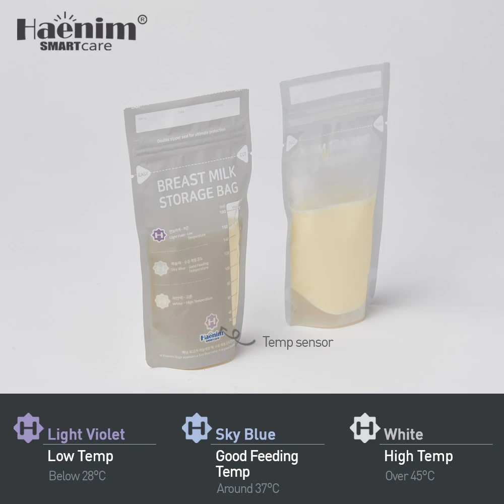 Haenim Disposable Breast Milk Storage Bag 180ml (30pcs)