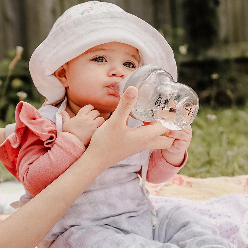 (Bottle Trade-In - 50% OFF) Haakaa Gen. 3 Glass Baby Bottle - Grey