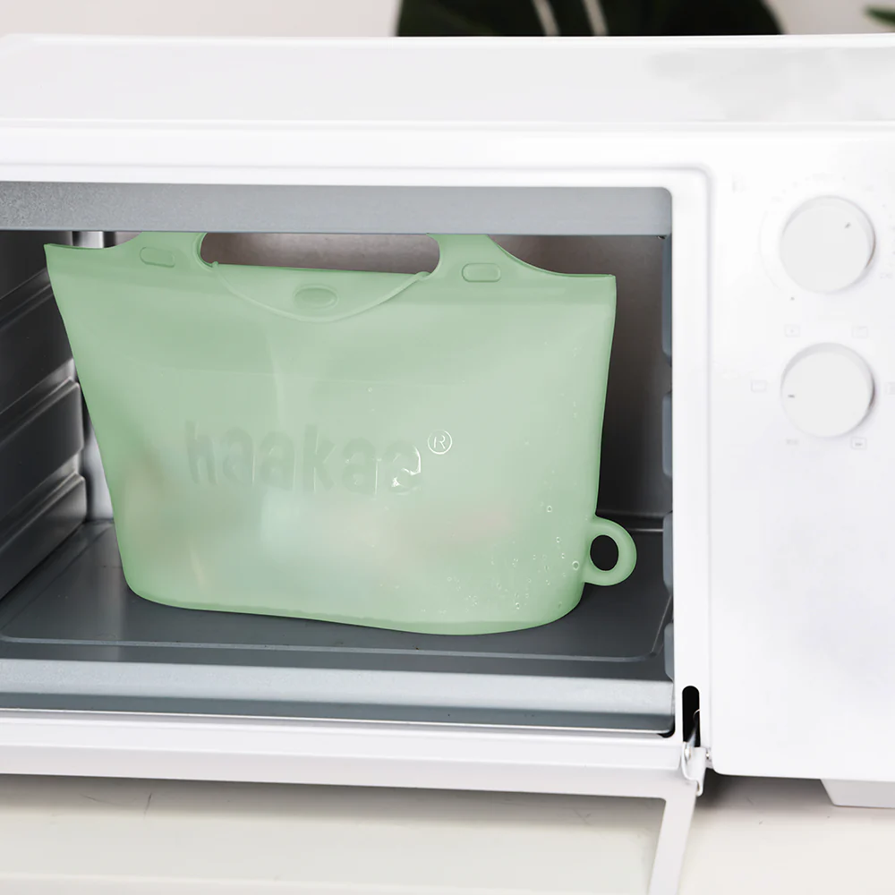 Haakaa Multipurpose Steamer & Steriliser Bag - Lime