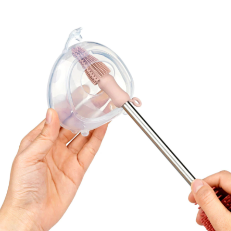 Haakaa Double-Ended Silicone Brush
