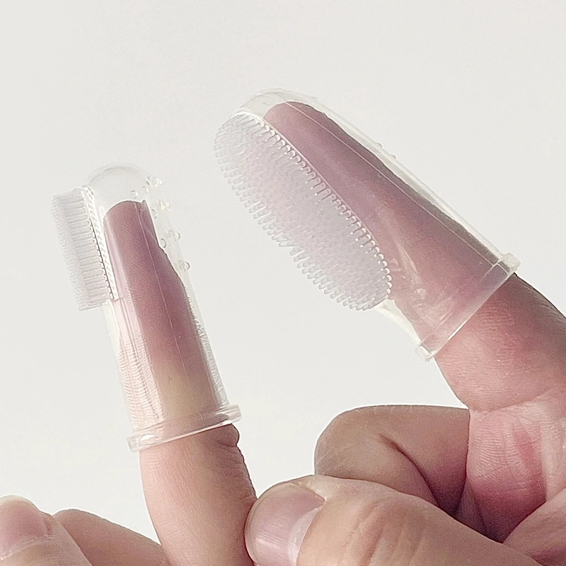 Haakaa Silicone Finger Toothbrush Set