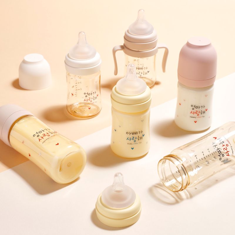 Haenim PPSU Baby Bottle - 150ml / 250ml + X2 Teats/pack (S/M)