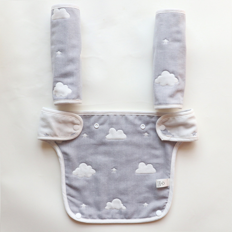 Homie 3-in-1 Reversible Cotton Teething Drooling Pads - Assorted *Choose Design At Booth