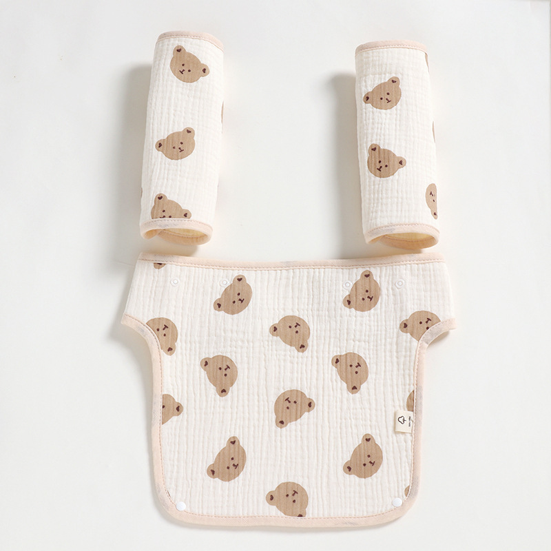 Homie 3-in-1 Reversible Cotton Teething Drooling Pads - Assorted *Choose Design At Booth