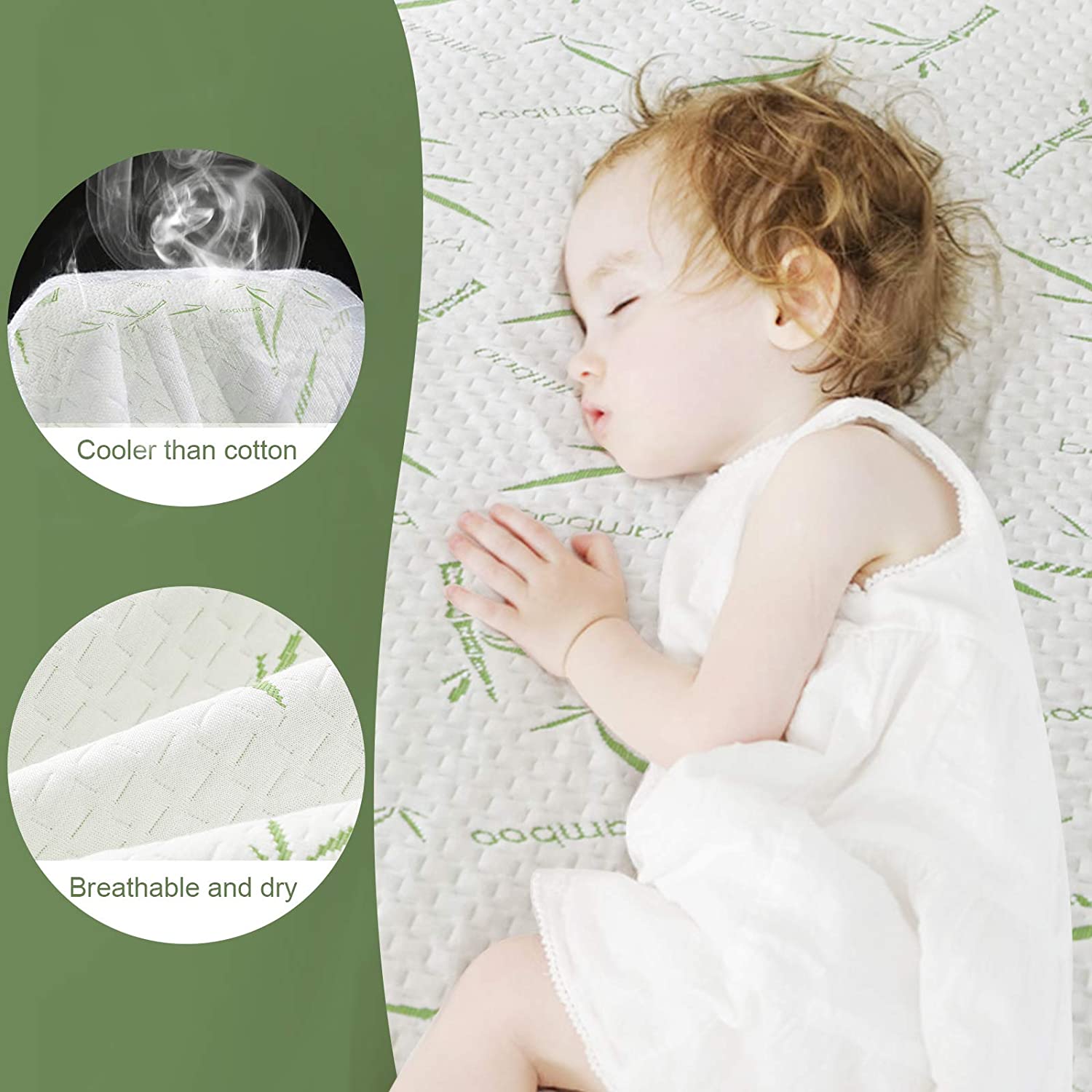 Homie Premium Waterproof Bamboo Mattress Protector
