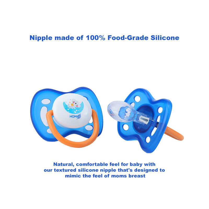 Homie Ultra Air Pacifier / Light Breathable Glow-in-The-Dark Baby Pacifiers