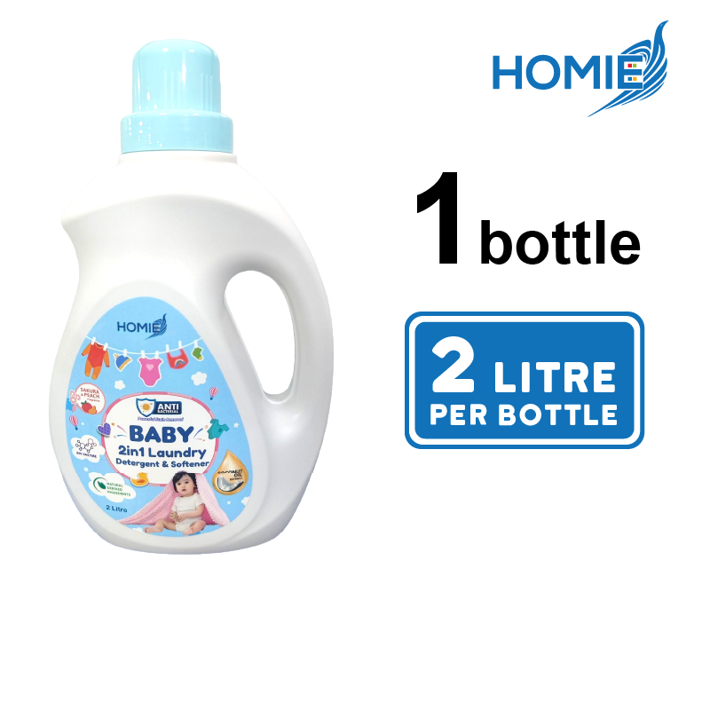 Homie Baby 2-in-1 Laundry Detergent & Softener