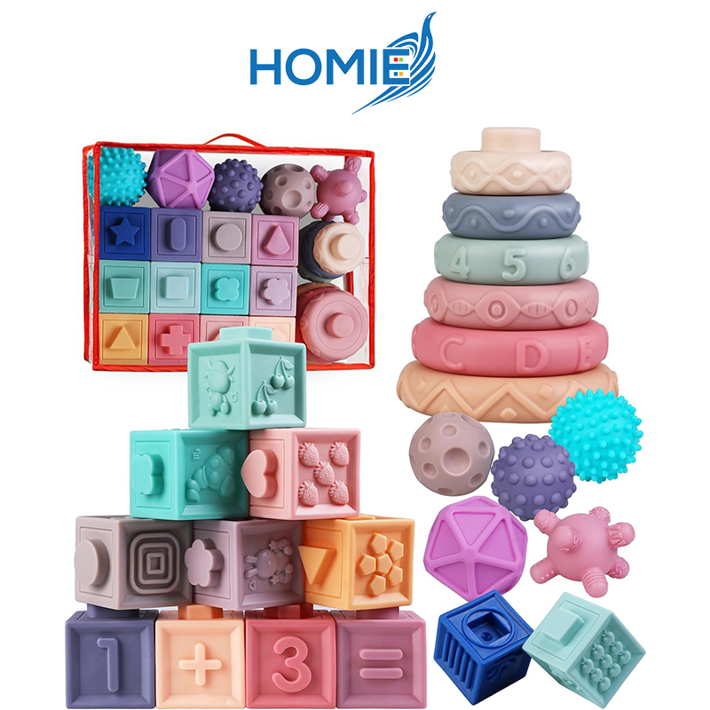 Homie 3 In 1 Montessori Toys 23pcs