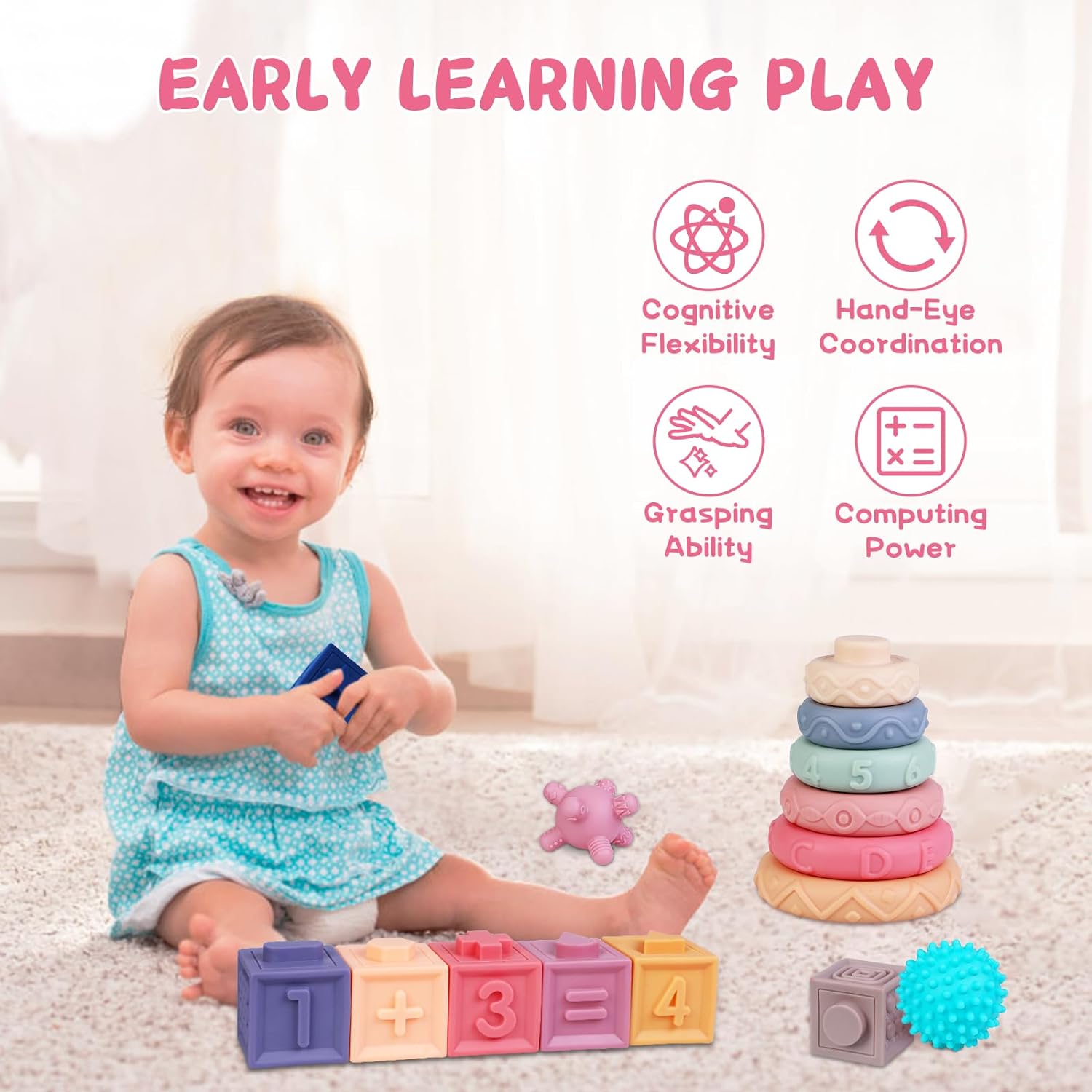 Homie 3 In 1 Montessori Toys 23pcs